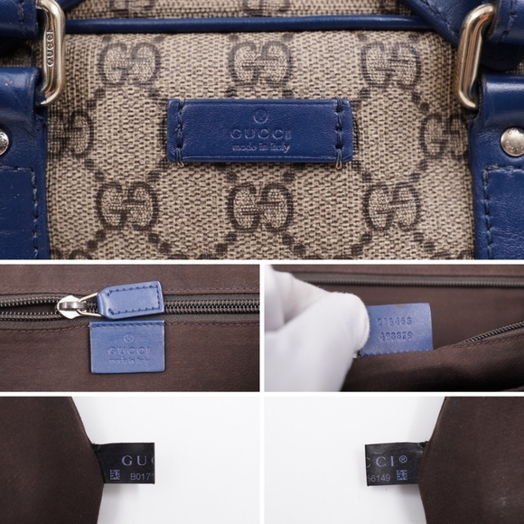 BX40 💕 GUCCI GG Plus Monogram Briefcase - Picture 9 of 14